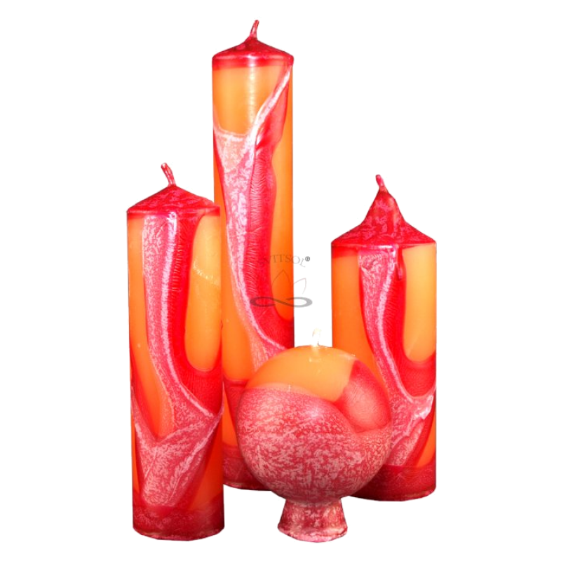 Kolekce svící KORUNA 4ks