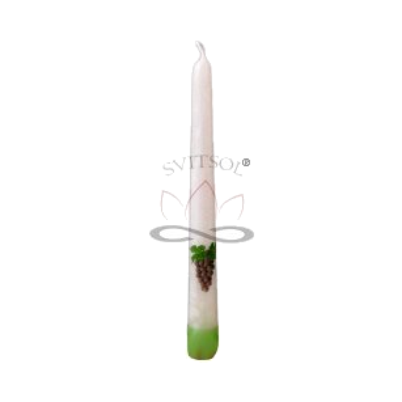 Svíce konická logo ČERVENÉ VÍNO