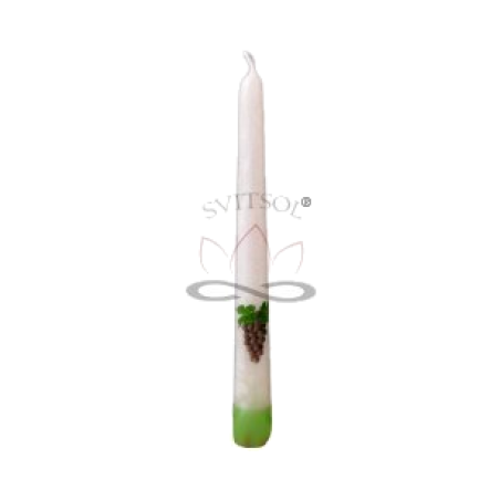 Svíce konická logo ČERVENÉ VÍNO