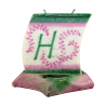 Boat Candle with Letter H