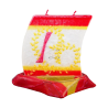 Boat Candle with Letter I