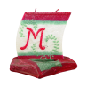 Boat Candle with Letter M
