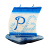 BOAT Candle with Letter P