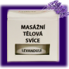 Svíčka MASÁŽNÍ TĚLOVÁ VALLERI LUXURY LEVANDULE velké balení