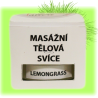 Svíčka MASÁŽNÍ TĚLOVÁ VALLERI LUXURY LEMONGRASS větší balení