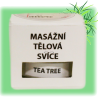 Svíčka MASÁŽNÍ TĚLOVÁ VALLERI LUXURY TEA TREE menší balení