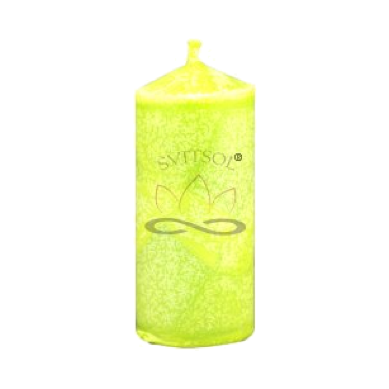 Small Pillar Candle - Cucumber Freshness | Handmade