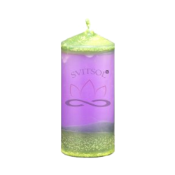 Pillar Candle 7cm - SVITSOL | Lavender Scent