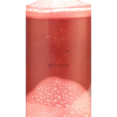 Brown Pillar Candle with Circle Decoration - Choco-Coffee