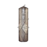 Tall Slim Pillar Candle Black Lily SVITSOL - Handmade